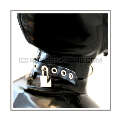 Deluxe Draeger ELITE gasmask-zipperhood-system BUBBLE-E with inhaler-set, tube- and rebreathing-bag-set